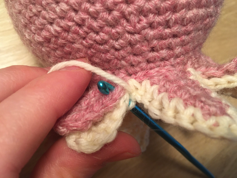 Attaching octopus belly