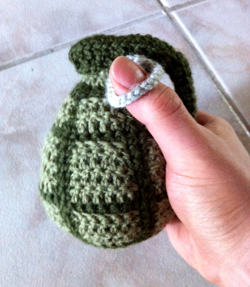 Finished hand grenade