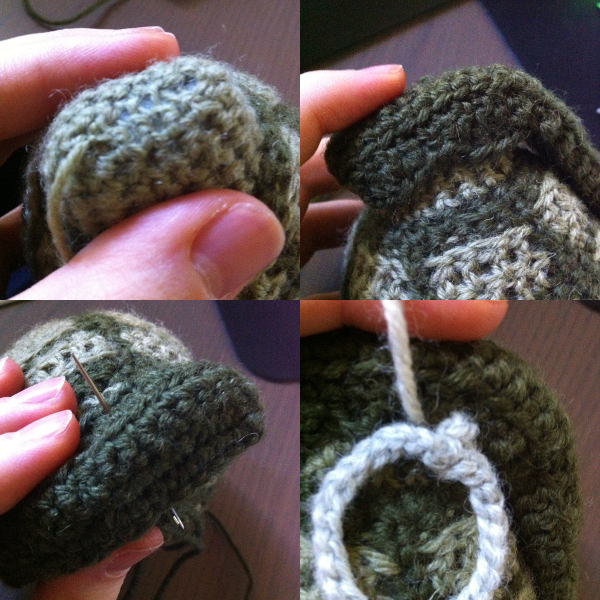 Steps to finish the hand grenade